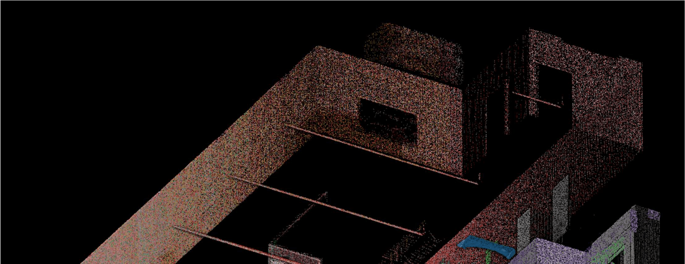 Perspective of overlapping tie point datasets